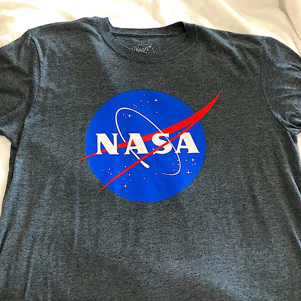 Neon riot NASA t shirt